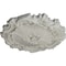 Ekena Millwork Plymouth Ceiling Medallion (Fits Canopies up to 1 5/8"), 16 3/4"OD x 1 3/8"P, Pot of Cream CM16PLPCF - alternate 2